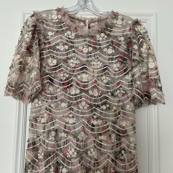 Lunette floral swan ankle gown - Picture 7 of 7